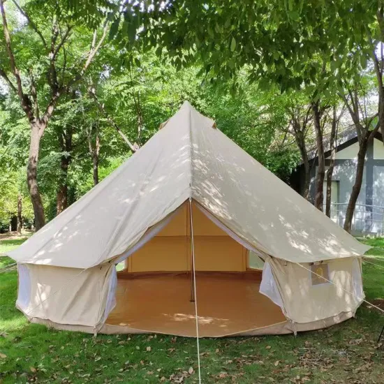 Tipi extérieur imperméable de grande capacité de tente de cloche de tissu d'Oxford pour la tente de camping de famille