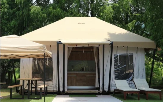 Grand fournisseur extérieur de tente de safari d'hôtel de Glamping pour l'hôtel de tente de Glamping de plage